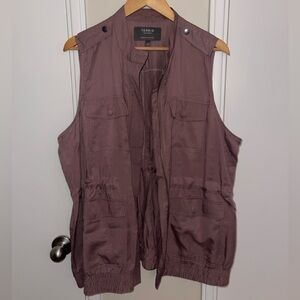 Torrid Plum Utility Vest